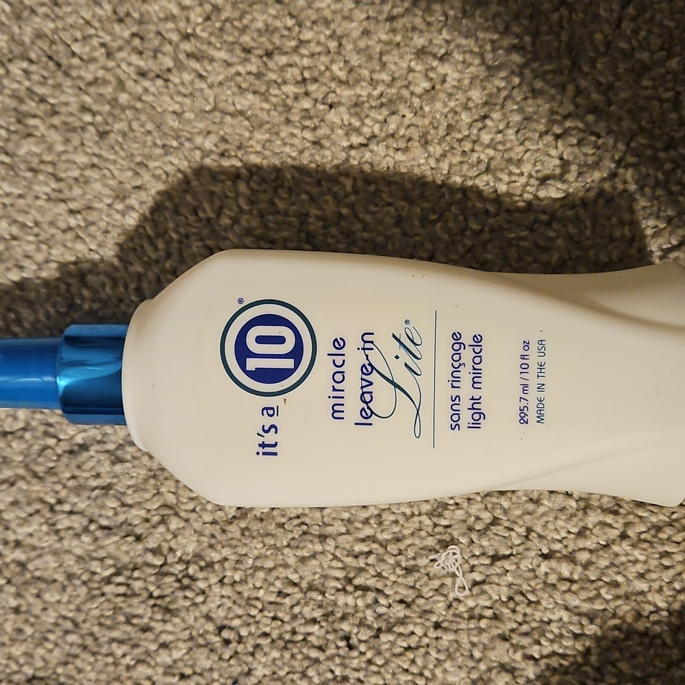 Miracle Leave-In Lite by Its A 10 for Unisex - 10 oz Hair Spray